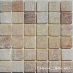 Мозаика из камня на сетке N20-198-48T ZZ |30.5x30.5