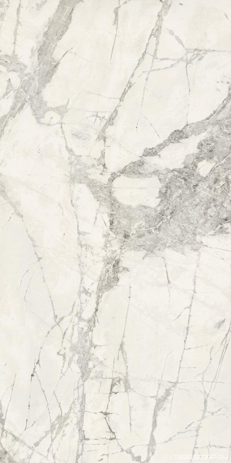 Керамогранит FMAX FMAX Gold River Snow glossy 90x180 Серый, фото 3