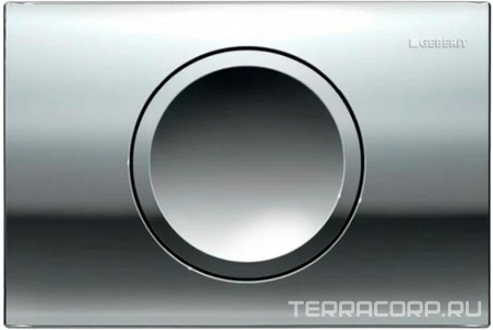 Клавиша смыва "11" для инсталляции арт.458.160.00.1, цвет хром ZZ Geberit Delta 115.120.21.1