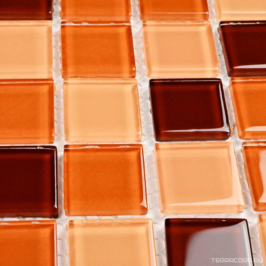 Мозаика Bonaparte Мозаика стеклянная Coffee Mix (25x25x4) 30x30 Комбинированный, фото 5