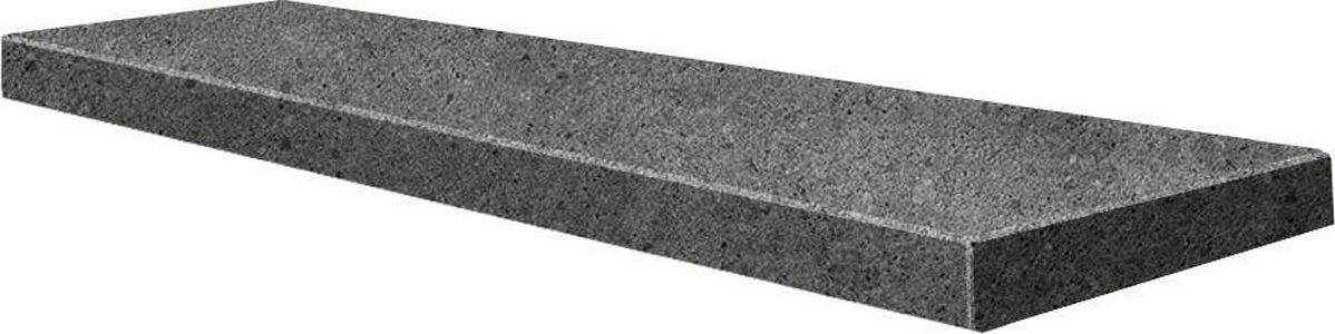 Ступени Kerama Marazzi Фондамента Ступень ЕВРО ТЕХНО Левая  серый (n060491)ZZ34.5х119.5 Серый 