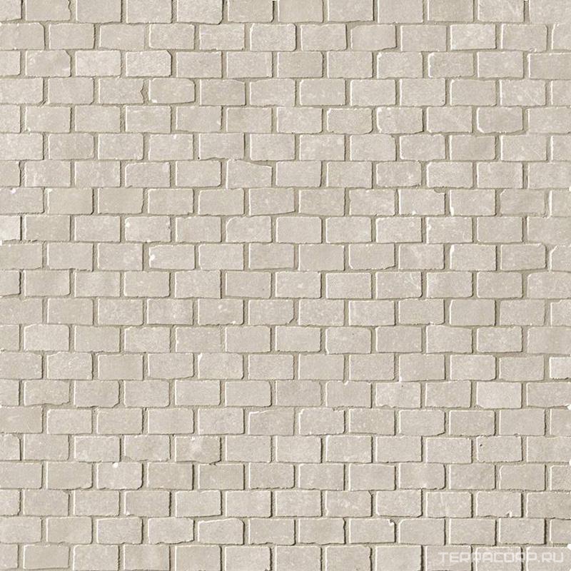 Мозаика FAP Ceramiche Maku Brick Grey Mosaico RT 30.5x30.5 Серый, фото 3
