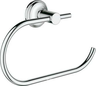 Держатель для туалетной бумаги БЕЗ крышки,  Authentic, хром ZZ Grohe Essentials 40657001