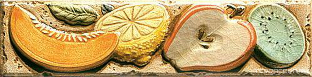 Керамогранит CIR Quintana Listello Rione Cotto 5x20 Комбинированный 