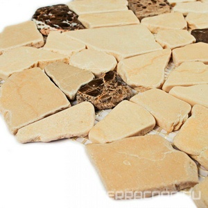 Мозаика Bonaparte Мозаика из натурального камня Rim IV 30,5x30,5 Комбинированный 