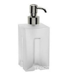 Дозатор настольный (цв. brush nikel/стекло матовое) 9900 XX