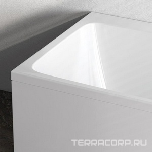 Ванна акриловая  170x75 см, без каркаса и слива-перелива, ZZ AMPM FUNC W84A-170-075W-A