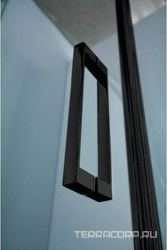 SLIDER-TB/HNG/HND-NERO Петля + ручка + кронштейн | ZZ