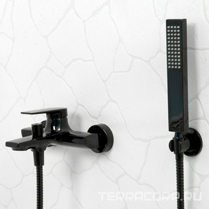 Смеситель для ванны, цвет черный ZZ Wasserkraft Универсал Glan 6601