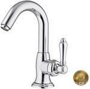 Смеситель для раковины на 1 отв., с д/к, (цв. бронза, ручка El Capitan), Cinquanta ZZ Nicolazzi Tradizionale 3454 BZ 75C