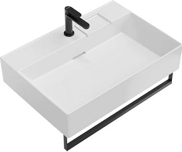 Раковина мебельная (подвесная) 70 см, для тумбы "LOGICA", с 1 отверстием под смеситель,со скрытым сливом-перелива, цвет белый Kerama Marazzi  LO.wb.70.1