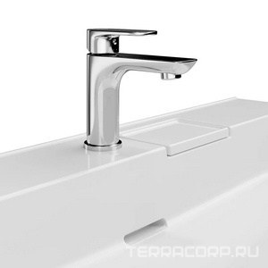 Раковина мебельная (подвесная) 70 см, для тумбы "LOGICA", с 1 отверстием под смеситель,со скрытым сливом-перелива, цвет белый Kerama Marazzi  LO.wb.70.1