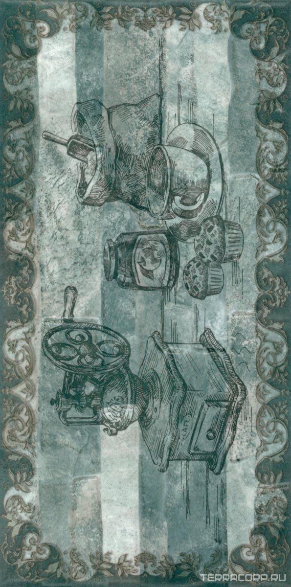 Керамическая плитка Absolut Keramika Muro Decor Gris Coffee 15x30 Комбинированный, фото 3