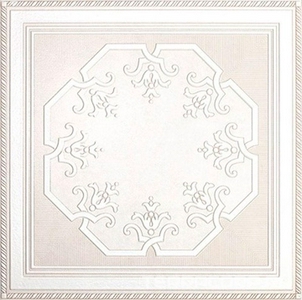 Керамическая плитка Kerama Marazzi Камея Декор напольный  белыйl40.2х40.2 Белый 