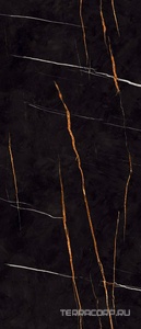 Керамогранит Gardenia Orchidea La Marmoteca Sahara Noir Lux 120x280 Черный 