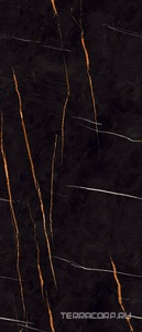 Керамогранит Gardenia Orchidea La Marmoteca Sahara Noir Lux 120x280 Черный 