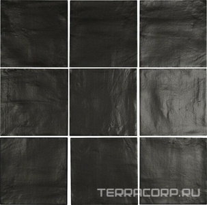 Керамогранит APE Ceramica Delight  Black 13,8x13,8 Черный 