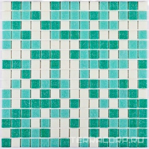 Мозаика Bonaparte Мозаика стеклянная Emily (20x20x4) 32,7x32,7 Комбинированный 