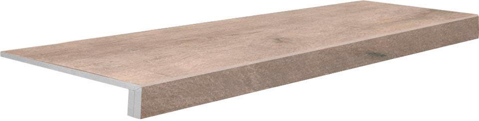 Ступени Kerama Marazzi Сальветти Ступень Евро Проходная капучино светлый обрезной (n046647)30x119,5 Бежевый, фото 4