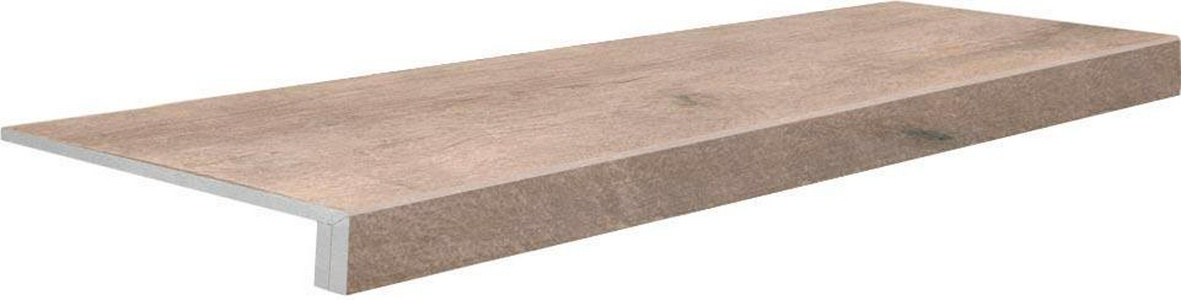 Ступени Kerama Marazzi Сальветти Ступень Евро Проходная  капучино светлый обрезной (n046647)30x119,5 Бежевый 