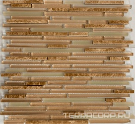 Мозаика из стекла на сетке SK10-185 ZZ 30x30