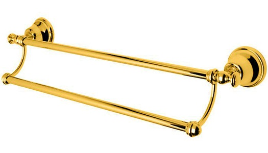 Полотенцедержатель двойной 57см (цв.,золото)  ZZ TW Collection Harmony TWHA012oro