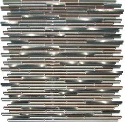 Мозаика из стекла на сетке SK10-032 ZZ |29.8x31.8