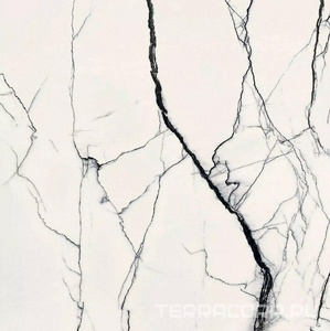 Керамогранит Florim Magnum B&W Marble Breach Nat 120x120 Белый 