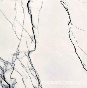 Керамогранит Florim Magnum B&W Marble Breach Nat 120x120 Белый 