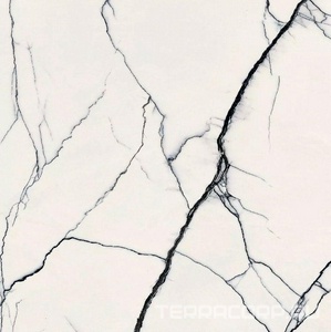 Керамогранит Florim Magnum B&W Marble Breach Nat 120x120 Белый 