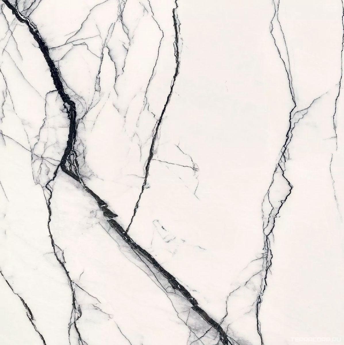 Керамогранит Florim Magnum B&W Marble Breach Nat 120x120 Белый, фото 4