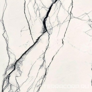 Керамогранит Florim Magnum B&W Marble Breach Nat 120x120 Белый 