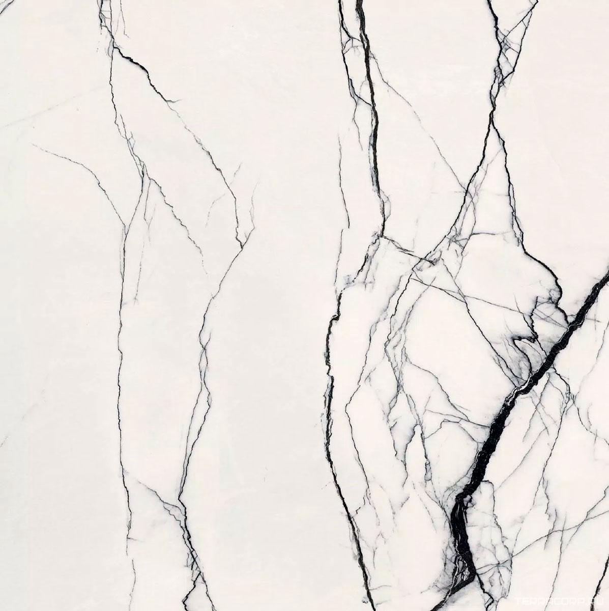 Керамогранит Florim Magnum B&W Marble Breach Nat 120x120 Белый, фото 7
