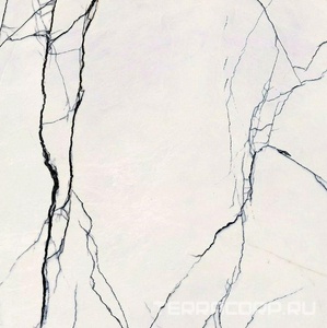 Керамогранит Florim Magnum B&W Marble Breach Nat 120x120 Белый 