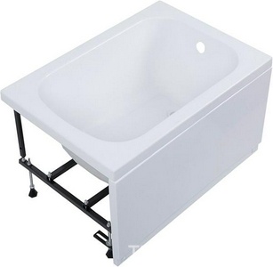 Акриловая ванна Aquanet Seed 100x70 см, БЕЗ каркаса, сифона и панелей, цв. белый ZZ Aquanet seed 216308