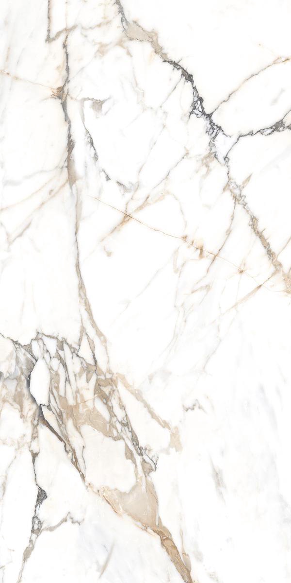 Керамогранит Alpas Euro Eco Marble 6582 Polished 60x120 Белый, фото 6