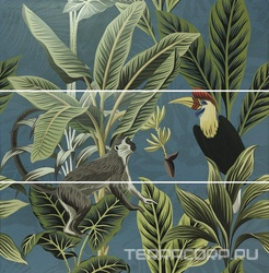 Decor Set (выписывать кратно 3 шт)  ABC Toucan Blue ZZ |40x120