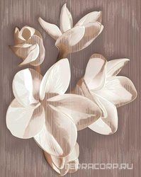 Панно Amati Plumeria Alba (2 шт) ZZ40.5x50.2