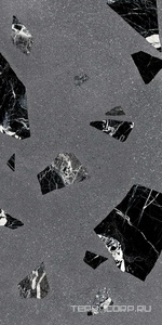 Керамогранит Ergon Medley Dark Grey Rock nat.rett. ZZ30x60 Серый 