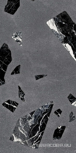 Керамогранит Ergon Medley Dark Grey Rock nat.rett. ZZ30x60 Серый 
