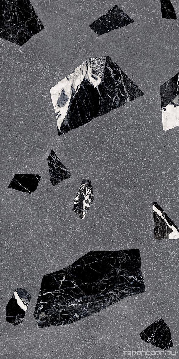 Керамогранит Ergon Medley Dark Grey Rock nat.rett. ZZ30x60 Серый, фото 7