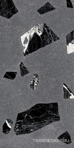 Керамогранит Ergon Medley Dark Grey Rock nat.rett. ZZ30x60 Серый 