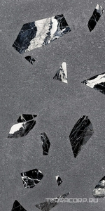 Керамогранит Ergon Medley Dark Grey Rock nat.rett. ZZ30x60 Серый 