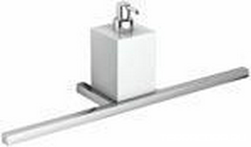 Дозатор и полотенцедержатель двойной настенный, (цв.хром, керамика),  ZZ IBB Xoni XO 90 CRO
