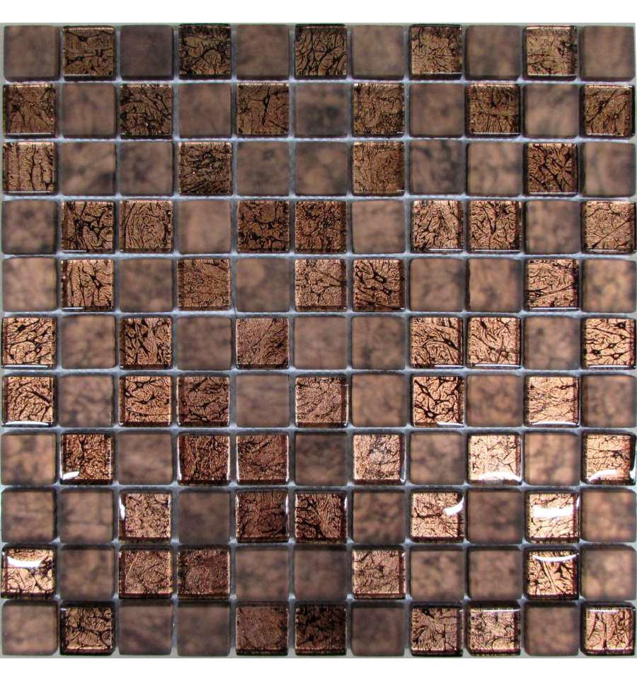 Мозаика Спектр-М Микс стекло Мозаика из стекла на сетке S10-005 30x30 Комбинированный, фото 3
