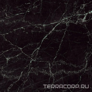 Керамогранит Gardenia Orchidea Unigue Marmi Unigue Infiniti Black Soft Matt Rett 80x80 Черный 