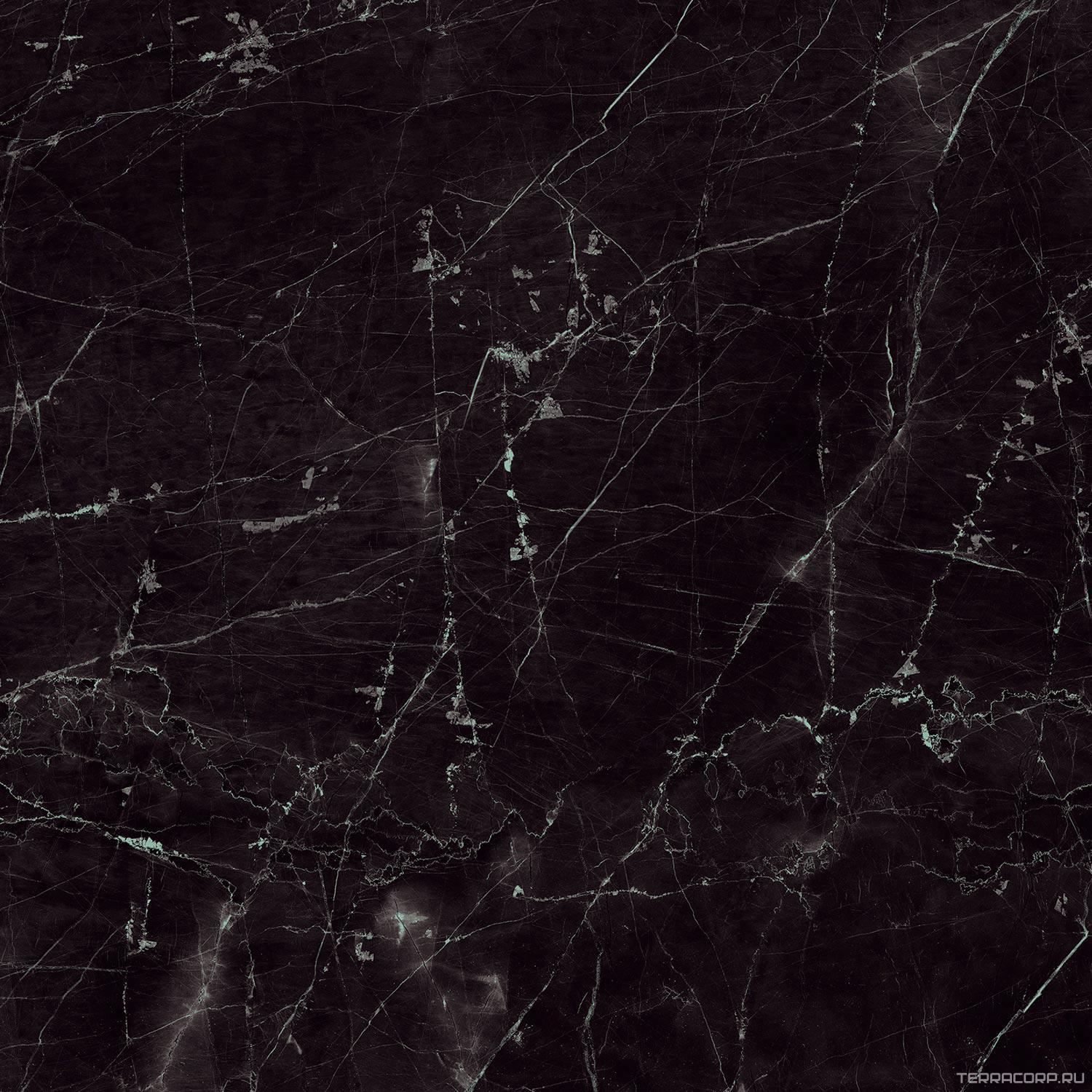Керамогранит Gardenia Orchidea Unigue Marmi Unigue Infiniti Black Soft Matt Rett 80x80 Черный, фото 5