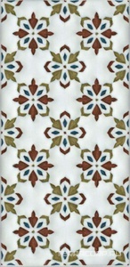 Керамическая плитка Kerama Marazzi Клемансо STG\B619\16000 Декор  орнамент матовый  7.4х15 Комбинированный 