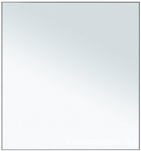 Зеркало Сильвер 70, черный БЕЗ светильников 261787 Aquanet Универсал 261671