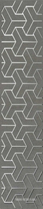 Керамическая плитка Kerama Marazzi Ломбардиа Бордюр  серый темный 25x5,4 Серый 
